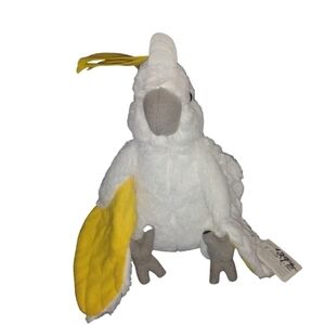 Wild Republic compass Crested Cockatoo Plush Stuffed Animal Toy 11” with tag